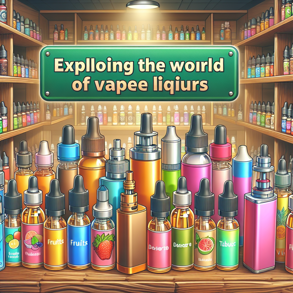 Menelusuri Dunia Flavor: Liquid Vape untuk Setiap Selera