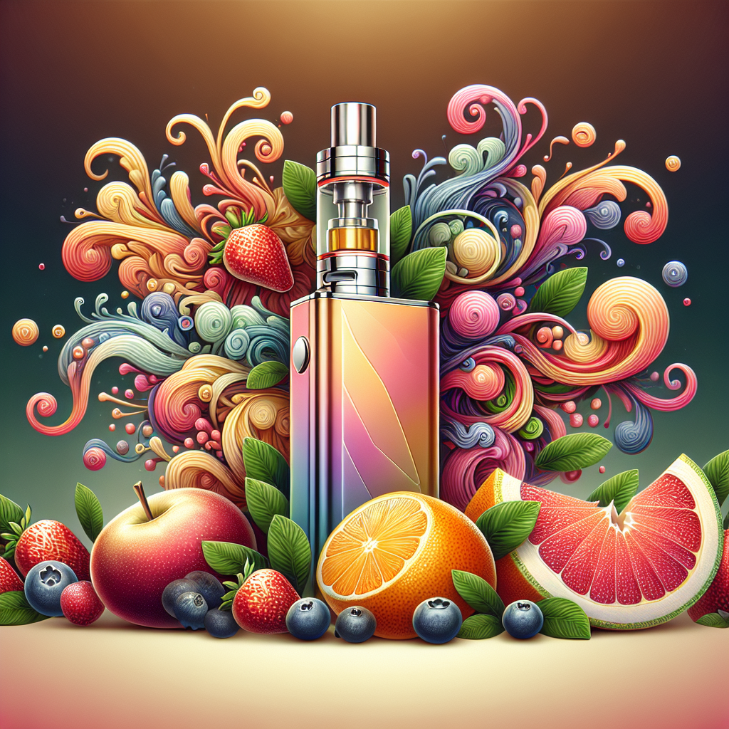 Liquid Vape Berbasis Buah: Kenikmatan Alami dalam Setiap Hisapan