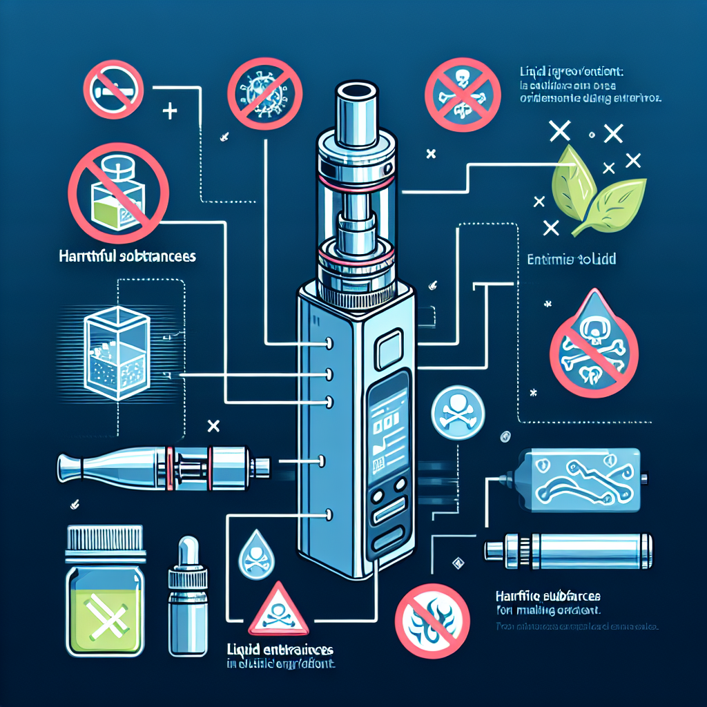 Vaping Sehat: Menghindari Bahan Berbahaya dalam E-Liquid