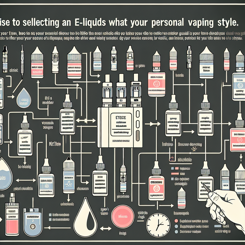 Cara Memilih E-Liquid yang Sesuai dengan Gaya Vaping Anda