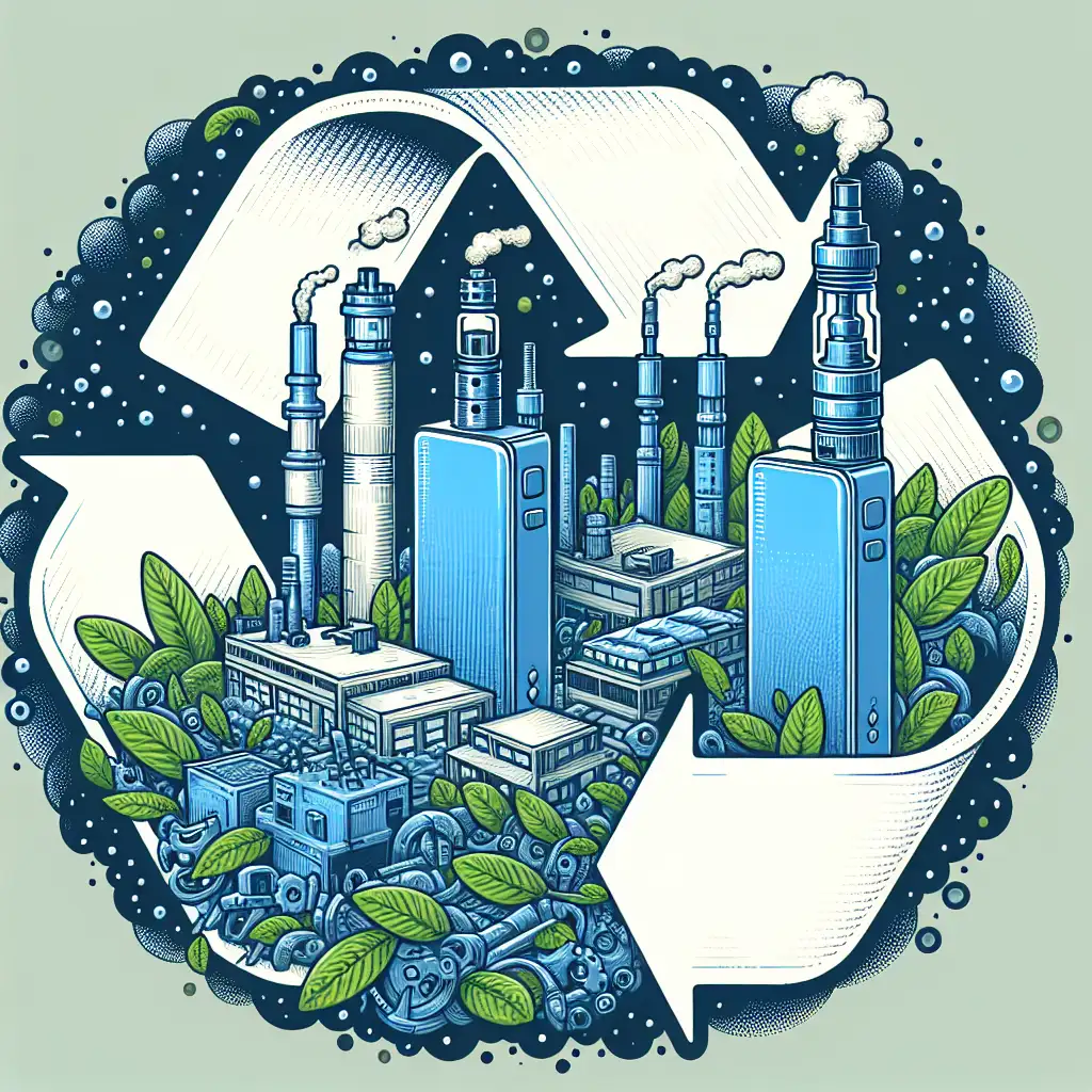 Vape dan Lingkungan: Dampak Produksi dan Daur Ulang