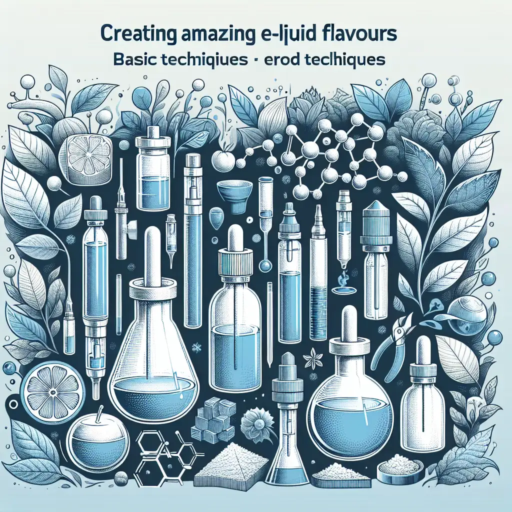 Menciptakan Rasa E-Liquid yang Memukau: Teknik Dasar