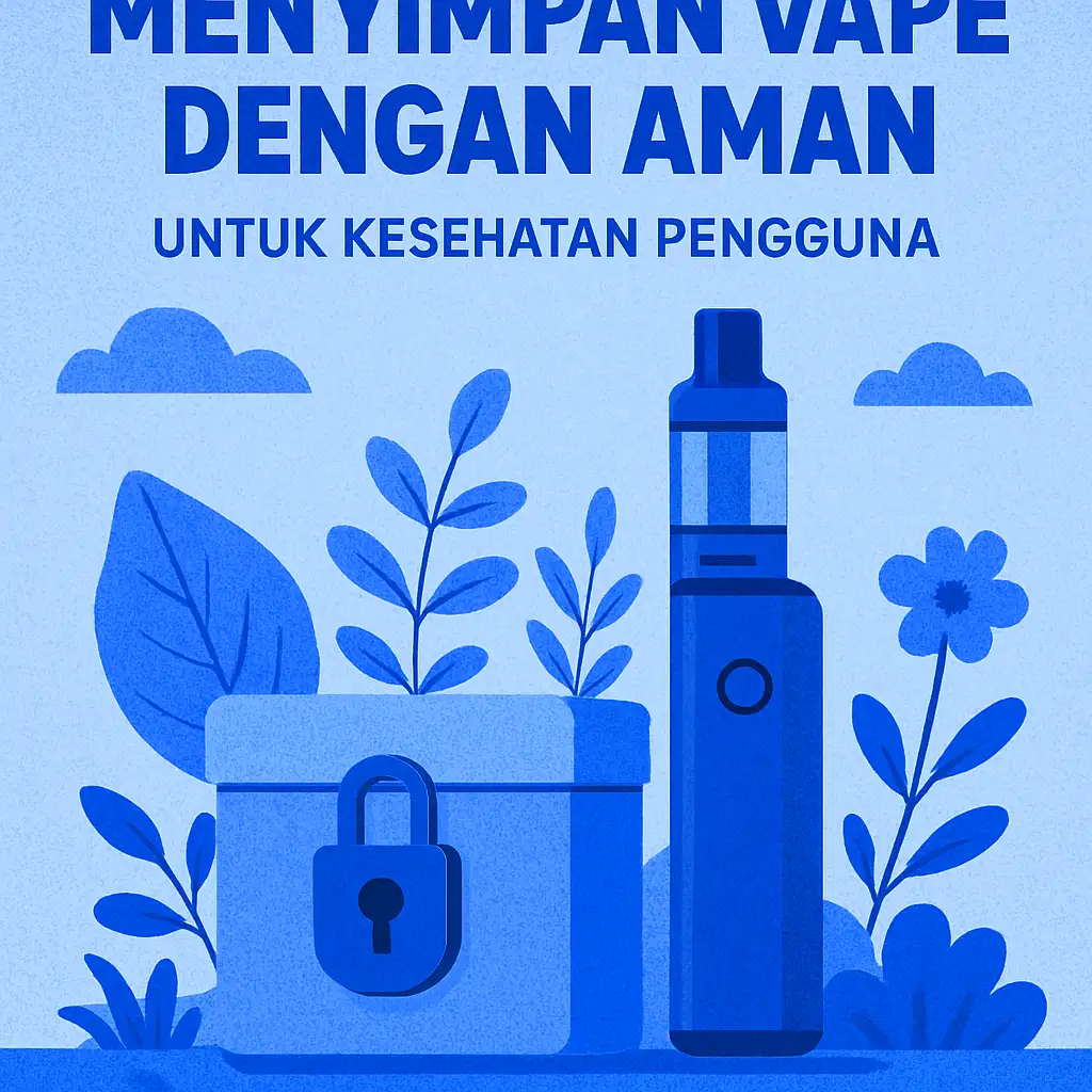 Menyimpan Vape dengan Aman untuk Kesehatan Pengguna
